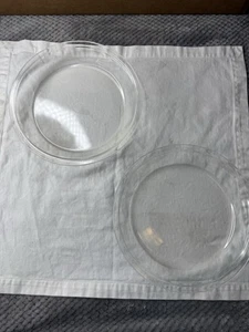 Lote de 2 platos para hornear vintage con logotipo arqueado de PYREX 209 9 pulgadas - Imagen 1 de 8