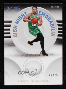 2020-21 Panini Noir Dish Night Memorabilia /75 Grant Williams #DNM-GWL - Foto 1 di 3