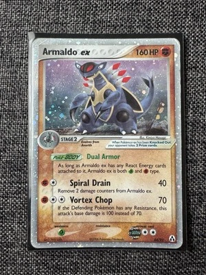Armaldo EX 84/92 EX Hidden Legends Holo Ultra Rare MP/Damaged Pokémon TCG Card - Image 1 of 4