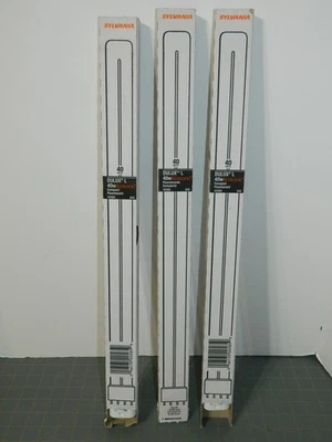 (3)  SYLVANIA 20585 - FT40DL/835/RS/ECO 40 Watt 4 Pin 2G11 Base 3500K FREE SHIP - Image 1 of 4