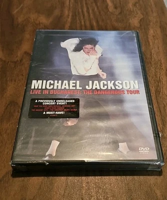 Michael Jackson Live In Bucharest The Dangerous Tour DVD Concert New & Sealed - Image 1 of 3