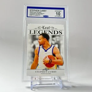 2022 Leaf Legends Stephen Curry #LA-02 SP RLS ACHV PPG Gem Mint 10 - Picture 1 of 2