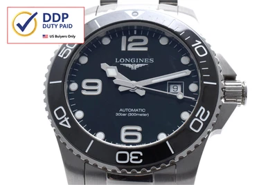 [N COMO NUEVO con CAJA] LONGINES L3.782.4 Hydro Conquest Reloj Automático Hombre de Japón Foto 1 de 4