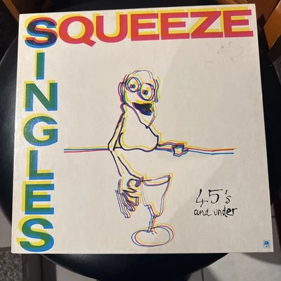 SQUEEZE - SINGLES 45'S AND UNDER - ORIGINAL 1982 VINYL LP - SP-4922  VG+ - Image 1 of 4