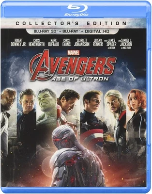 Marvel's Avengers: Age of Ultron (Collector's Edition) (Blu-ray 3D + Blu-ray... - Image 1 of 2