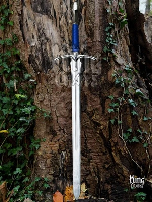 L0TR Fantasy Longsword, hoja de acero al carbono con vaina Foto 1 de 4