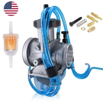 Carburador para Suzuki RM250 RM125 CR250R CR250M CR250 Kawasaki KX125 200 250 EE. UU. Foto 1 de 2