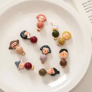 Acetat Kunststoff Haarkrallen - Geometrische Riegel Clips Frauen Haarzubehör 2 Stck. - Bild 1 von 16