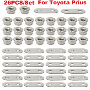 304 Hybrid Battery Bus Bars 26 Pieces + 26 Nuts Set For 2004-2015 Toyota Prius - Picture 1 of 11