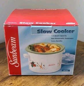 Sunbeam Slow Cooker capacità 1,5 quarti modello SC115 - Foto 1 di 9