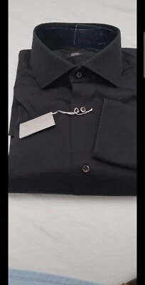 Camicia BARBA Napoli con Bottoni In Madreperla Taglia 41 - Immagine 1 di 4