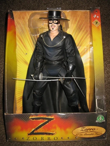 12" 30cm 1/6 ZORRO FIGURE TOY 2005 GIOCHI PREZIOSI DISNEY HOLY GRAIL UK IMPORT Cover