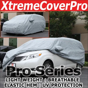Toyota Sienna 2016 2018 2019 2019 cubierta de coche transpirable con bolsillo espejo - gris - Imagen 1 de 10