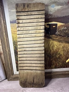 Antique Wash Board Primitive Rustic Farmhouse - Picture 1 of 8
