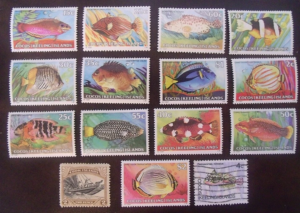 Cook Islands Stamps - Lot#2426- Fish - Image 1 of 1