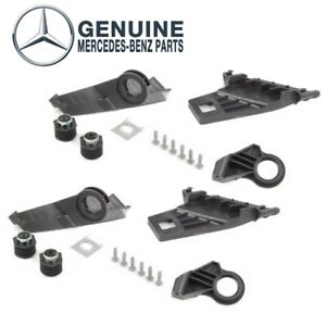 Genuine Pair Set Left & Right Headlight Mounting Kit For Mercedes W164 ML350 