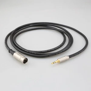 Audio Cable 2m Naim B&O Quad AUX input cable 3.5mm Mini Jack to 5 Pin Din Lead - Picture 1 of 9