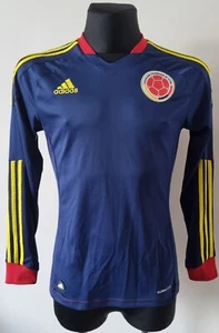 Colombia 2011 - 2013 Away football Adidas long sleeve jersey size Small - Picture 1 of 10