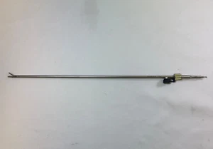 R. Wolf 8393.514 Laparoscopic 5mm Right Curved Needle Holder - Picture 1 of 5