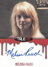 TRUE BLOOD PREMIERE EDITION - MELISSA RAUCH (SUMMER) AUTOGRAPH CARD