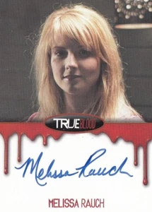 TRUE BLOOD PREMIERE EDITION - TARJETA DE AUTÓGRAFO MELISSA RAUCH (VERANO) - Imagen 1 de 1
