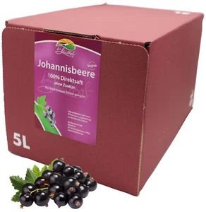Bleichhof Schwarzer Johannisbeersaft – 100% Direktsaft, Bag-in-Box (1x 5l) - Bild 1 von 2