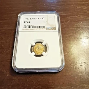 1962 South African 2 1/2 Cents PF 65 - Picture 1 of 4