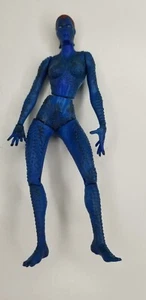 NM X-Men The Movie Action Figure Mystique Marvel Toy Biz 6" 2000 Vintage Blue - Picture 1 of 2