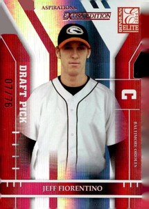 2004 Donruss Elite Extra Edition Aspirations #218 Jeff Fiorentino Orioles ROO NM
