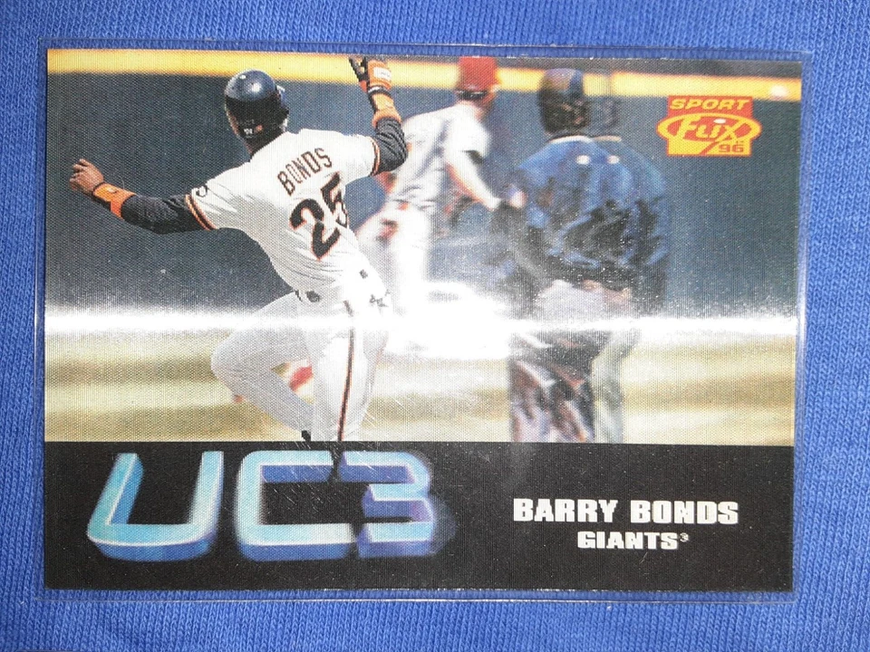 1996 Sportflix #112 Barry Bonds UC3 San Francisco Giants FREE SHIPPING MVP HOF - Image 1 of 1