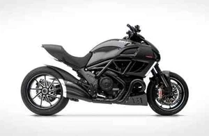 DUCATI DIAVEL 2011-2017 ZARD ITALIA STEEL RACING EXHAUST SILENCER HOMOLG'ITALIAN - Picture 1 of 6