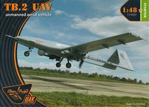 1/48 Clear Prop! CP4809 Bayraktar TB.2 Unmanned Aerial Vehicle model kit - Picture 1 of 13