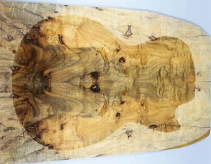 Figur E-Bass Top selten Phoebe Zhennan Holz Bookmatched Set Gitarrenbauer Zubehör - Bild 1 von 4