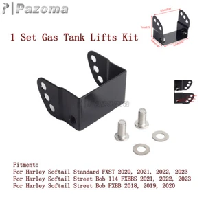 Front Fuel Gas Tank Mount Lifts Kit For Harley Softail Standard FXST 2020-2023 - Picture 1 of 8