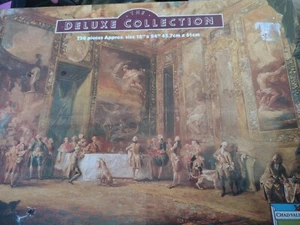 Chad Valley 750-teiliges Puzzle NEU CHARLES lll ESSEN VOR DEM GERICHTSHOF - Bild 1 von 10