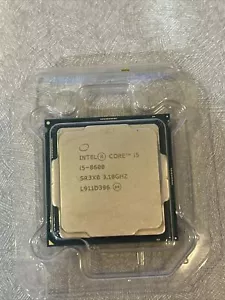 Intel Core i5-8600 3.1GHz 6-Core SR3X0 CPU - Processor - Picture 1 of 2