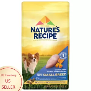 【US】Nature's Recipe Grain Free Chicken, Recipe Small Breed Adult Dry Dog Food - Picture 1 of 7