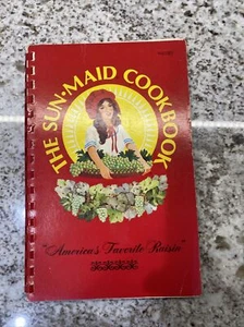 The Sun Maid Cookbook "America's Favorite Raisin" vintage 1982 Spiral cookbook - Picture 1 of 3