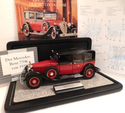 Franklin Mint:  Mercedes Benz 770K - 1935 , M 1:24 , Doku , ohne  OVP - Bild 1 von 4