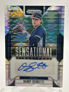 2025 Panini Prizm #SS-DS DANNY SERRETTI Auto Sensational Pulsar Prizm /199 - Bild 1 von 2