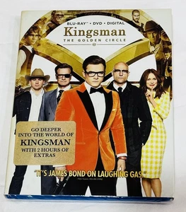 Kingsman The Golden Circle BluRay+DVD Great Condition - Imagen 1 de 2