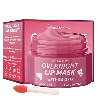 Lip Mask with Watermelon – Overnight Repair, Intense Hydration  — 第 1/4 张图片