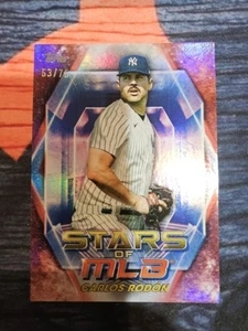 2023 Topps Update Series - Stars of Mlb Carlos Rodon #SMLB-79 Red /75 - Picture 1 of 2