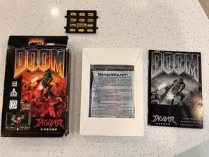 Atari Jaguar - Doom - Complete w/ Manual and Overlay - Picture 1 of 19