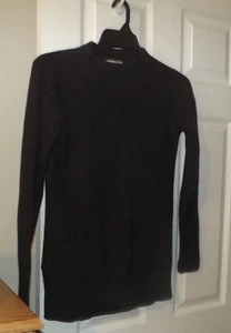MM LaFleur Anthony Size Small 100% Cashmere Tunic Sweater Dark Gray - Picture 1 of 4