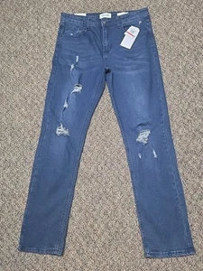 Neu mit Etikett Ring of Fire nachhaltige distressed Cayenne Denim schmale Jeans Teenager Gr. 16 - Bild 1 von 5