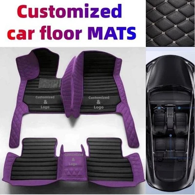 For Nissan All Models Car Floor Mats Carpets Cargo Liners Custom Handmade Luxury Foto 1 de 4