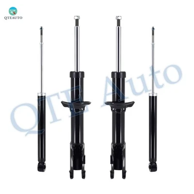 Juego de 4 amortiguadores de suspensión delantera puntal trasero para Mitsubishi Mirage 2017-2019 Foto 1 de 4