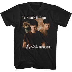 Twilight - I Am Hotter Than You - American Classics - Solid Black Adult Short Sl - Picture 1 of 3