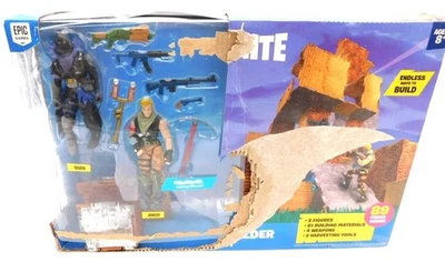 Epic Games Fortnite Turbo Builder Juego con Caja Dañada Raven Jonesy LEER Foto 1 de 4